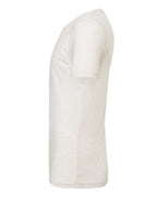 BELLA + CANVAS 3415 - Unisex Triblend V-Neck Tee - Oatmeal Triblend