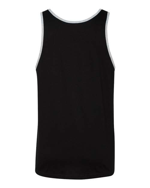 BELLA + CANVAS 3480 - Jersey Tank - Black/ Athletic Heather