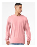 BELLA + CANVAS 3501 - Unisex Jersey Long Sleeve Tee - Pink