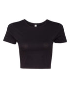 BELLA + CANVAS 6681 — Women’s Crop Tee — Black