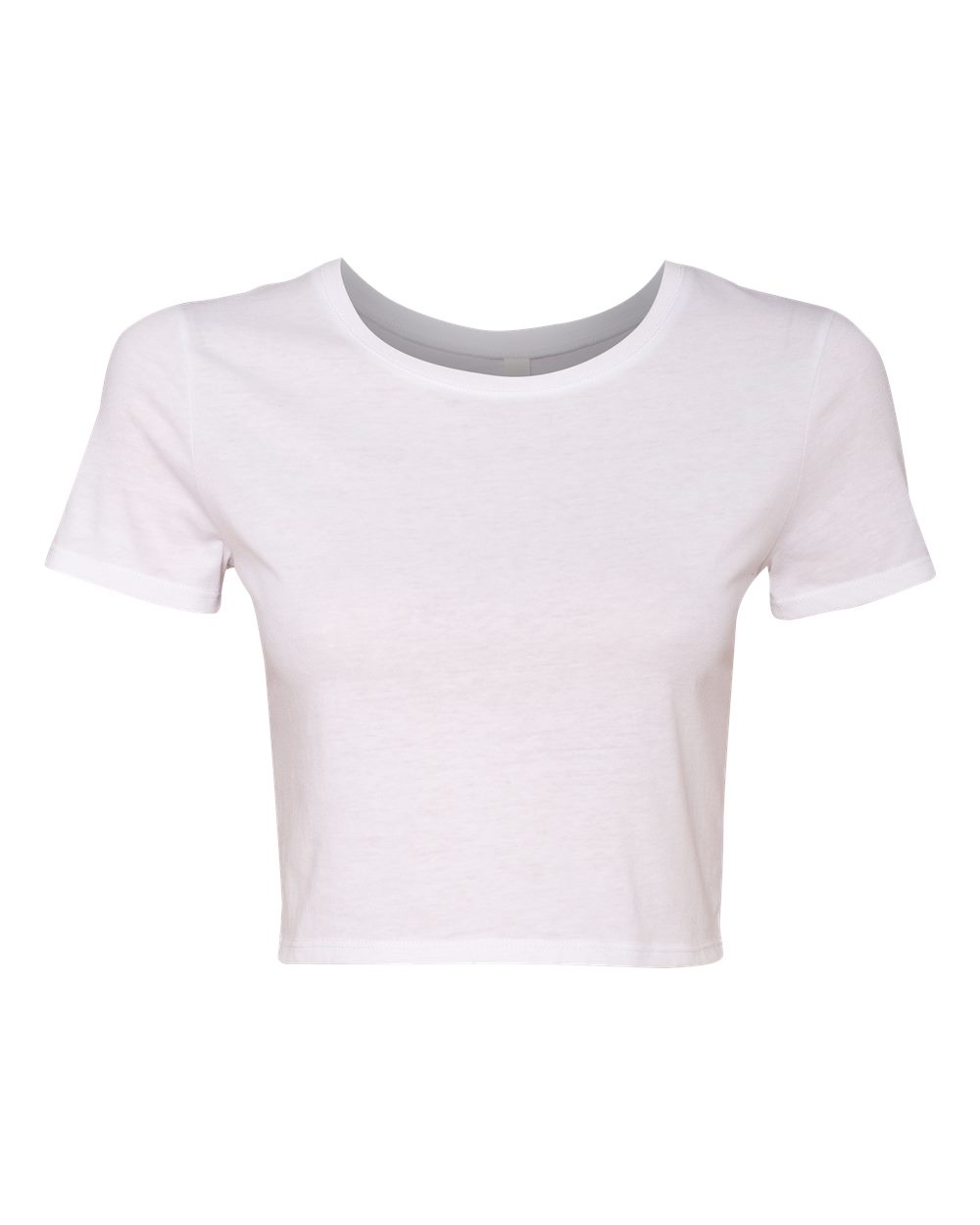 BELLA + CANVAS 6681 — Women’s Crop Tee — White