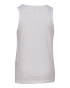 BELLA + CANVAS 3480Y — Youth Jersey Tank — White (flat)
