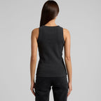 AS Colour 4034 - Wo's Faded Organic Rib Tank