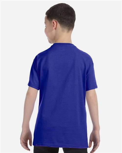Gildan 5000B - Youth Heavy CottonTM T-Shirt - Cobalt