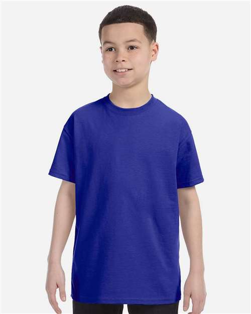 Gildan 5000B - Youth Heavy CottonTM T-Shirt - Cobalt