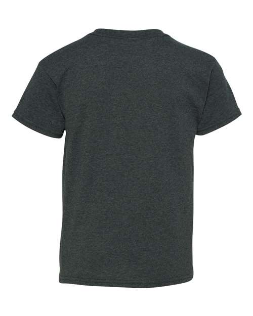 Gildan 5000B - Youth Heavy CottonTM T-Shirt - Dark Heather