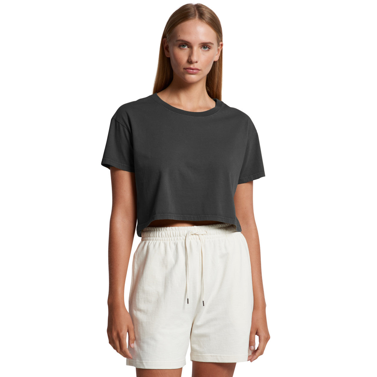 AS Colour 4062F - Wo's Faded Crop Tee