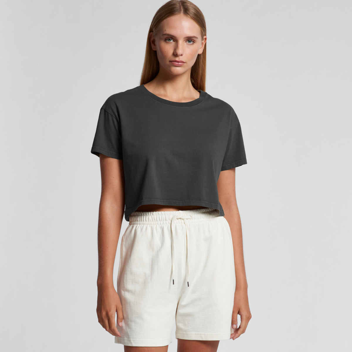 AS Colour 4062F - Wo's Faded Crop Tee