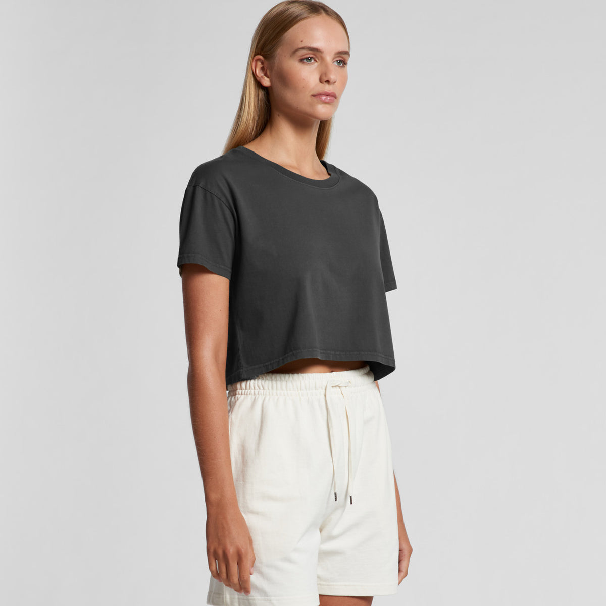 AS Colour 4062F - Wo's Faded Crop Tee
