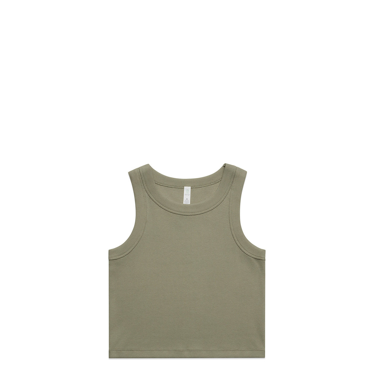 AS Colour 4064G - Wo's Organic Rib Crop Tank