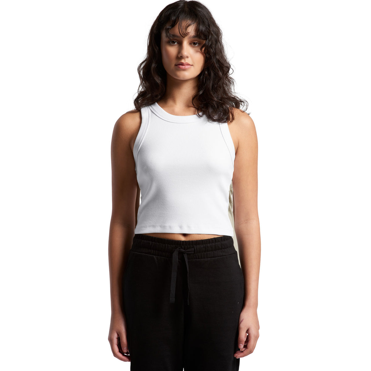 AS Colour 4064G - Wo's Organic Rib Crop Tank