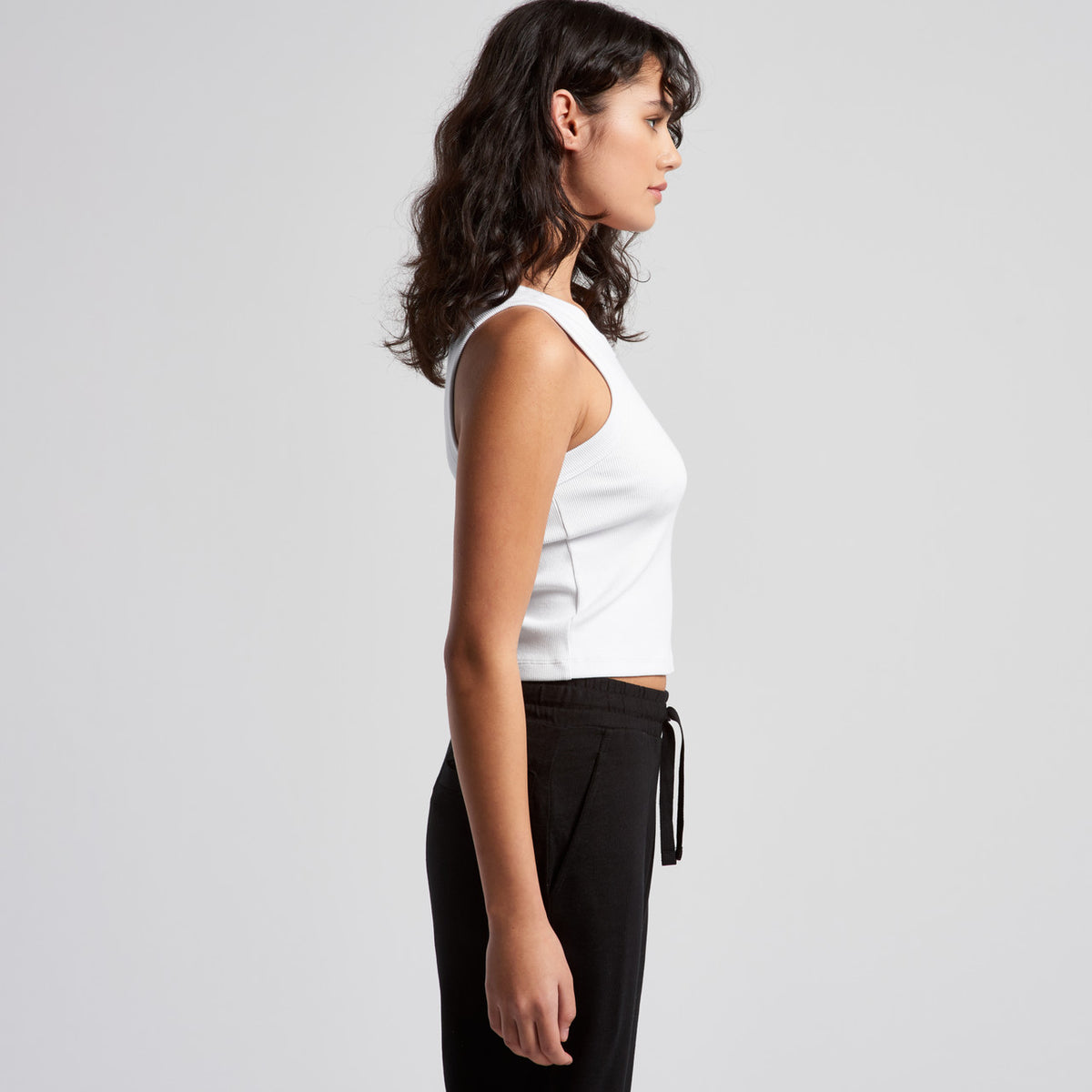 AS Colour 4064G - Wo's Organic Rib Crop Tank