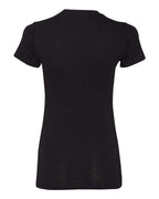 BELLA + CANVAS 6004 - Women's Slim Fit Tee - Solid Black Blend