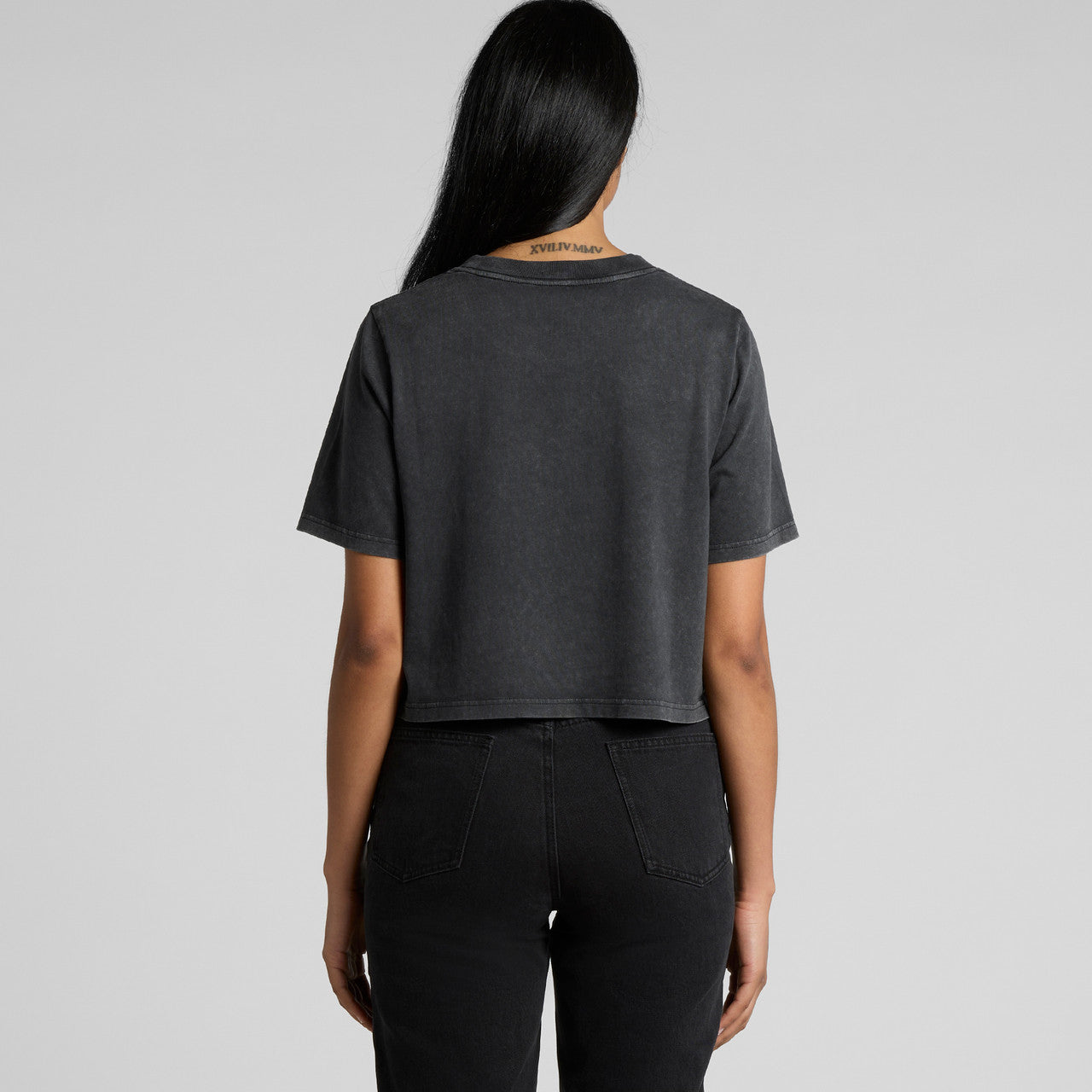 AS Colour 4086 - Wo's Stone Wash Heavy Crop