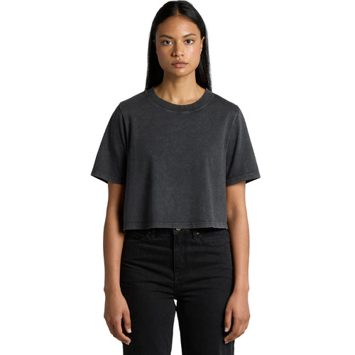 AS Colour 4086 - Wo's Stone Wash Heavy Crop