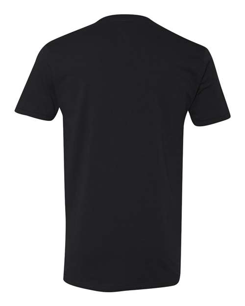 Next Level 3200 - Unisex Cotton V-Neck T-Shirt - Black
