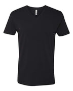 Next Level 3200 - Unisex Cotton V-Neck T-Shirt - Black