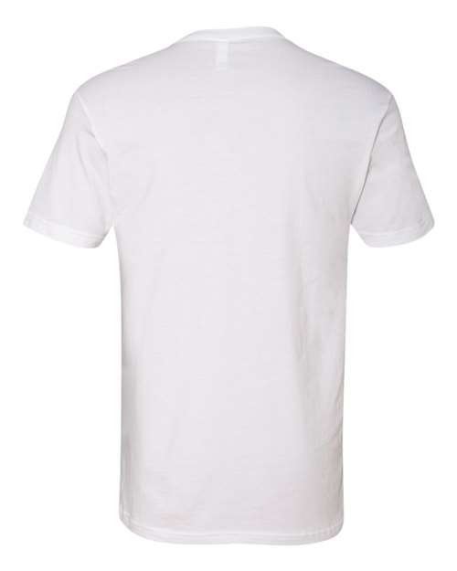 Next Level 3200 - Unisex Cotton V-Neck T-Shirt - White