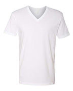Next Level 3200 - Unisex Cotton V-Neck T-Shirt - White