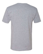 Next Level 3200 - Unisex Cotton V-Neck T-Shirt - Heather Grey