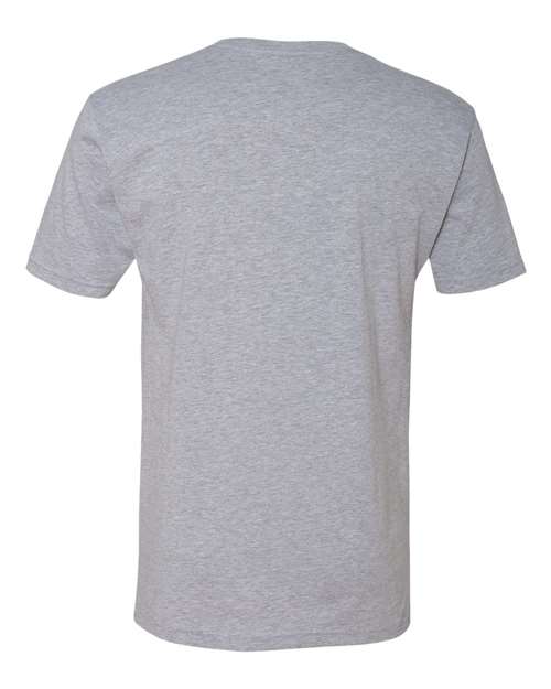 Next Level 3200 - Unisex Cotton V-Neck T-Shirt - Heather Grey