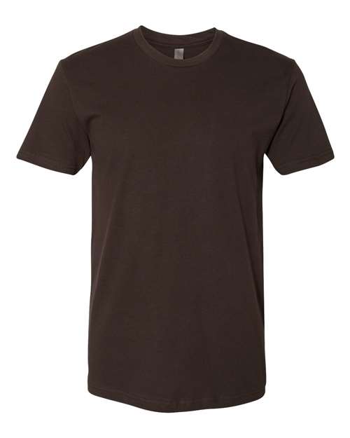Next Level 3600 - Cotton T-Shirt - Dark Chocolate