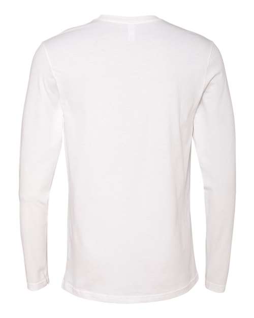 Next Level 3601 - Unisex Cotton Long Sleeve T-Shirt - White