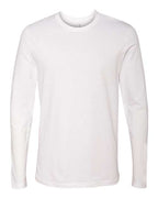 Next Level 3601 - Unisex Cotton Long Sleeve T-Shirt - White