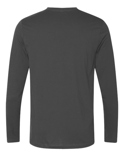 Next Level 3601 - Unisex Cotton Long Sleeve T-Shirt - Heavy Metal