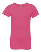Next Level 3710 - Girls Cotton Princess T-Shirt - Hot Pink