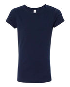 Next Level 3710 - Girls Cotton Princess T-Shirt - Midnight Navy