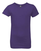 Next Level 3710 - Girls Cotton Princess T-Shirt - Purple Rush