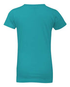 Next Level 3710 - Girls Cotton Princess T-Shirt - Tahiti Blue