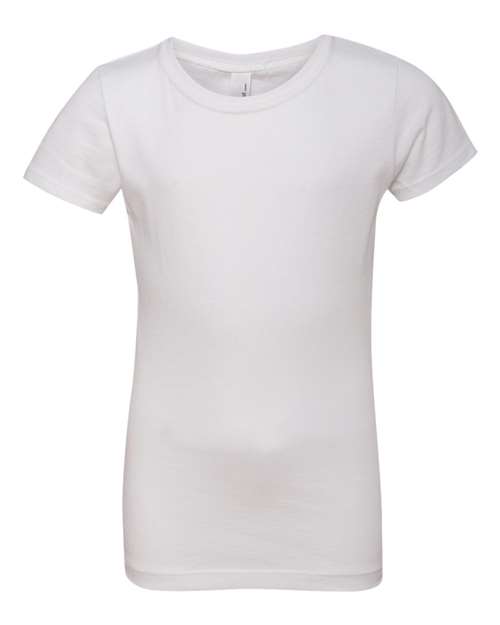 Next Level 3710 - Girls Cotton Princess T-Shirt - White