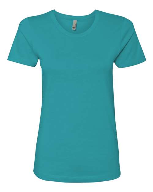 Next Level 3900 - Womens Cotton T-Shirt - Tahiti Blue