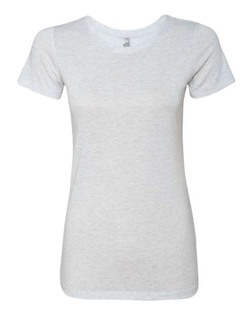 Next Level 6710 - Womens Triblend T-Shirt - Heather White