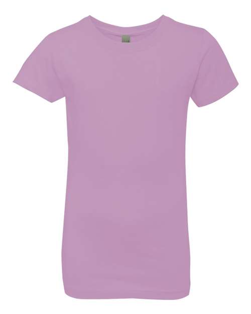 Next Level 3710 - Girls Cotton Princess T-Shirt - Lilac
