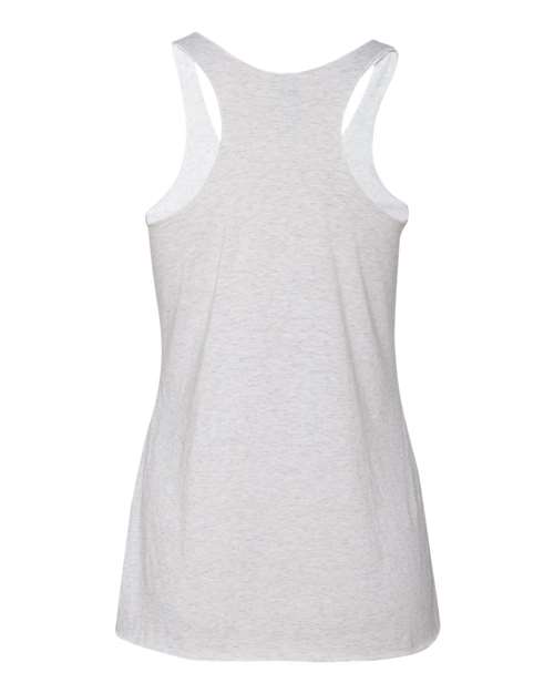 Next Level 6733 - Womens Triblend Racerback Tank - Heather White