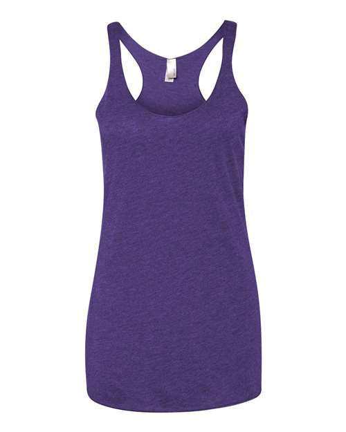 Next Level 6733 - Womens Triblend Racerback Tank - Purple Rush