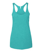 Next Level 6733 - Womens Triblend Racerback Tank - Tahiti Blue