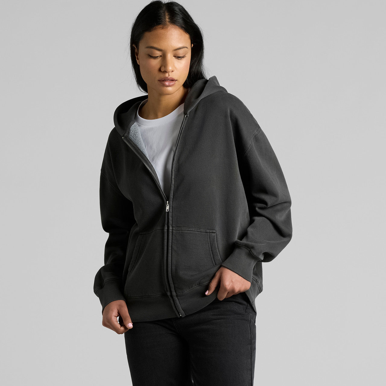 AS Colour 4170 - Wo's Relax Faded Zip Hood
