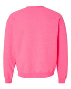 Gildan 18000 - Unisex Heavy BlendTM Crewneck Sweatshirt - Safety Pink