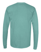 Comfort Colors 6014 - Unisex Garment-Dyed Heavyweight Long Sleeve T-Shirt - Seafoam