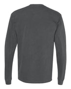 Comfort Colors 4410 - Unisex Garment-Dyed Heavyweight Long Sleeve Pocket T-Shirt - Pepper