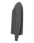 Comfort Colors 4410 - Unisex Garment-Dyed Heavyweight Long Sleeve Pocket T-Shirt - Pepper