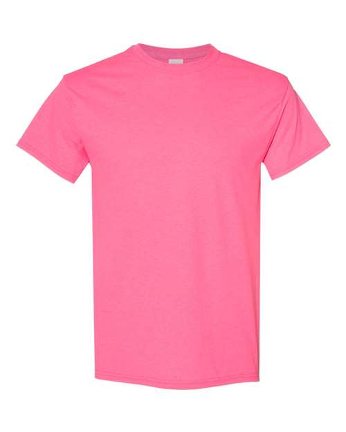 Gildan 5000 - Unisex Heavy CottonTM T-Shirt - Safety Pink