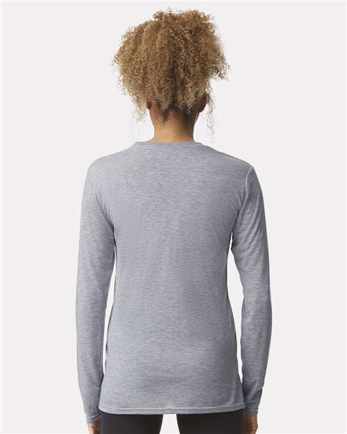 Gildan 42400 - Unisex Performance Long Sleeve T-Shirt - Sport Grey
