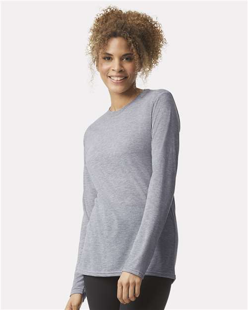 Gildan 42400 - Unisex Performance Long Sleeve T-Shirt - Sport Grey