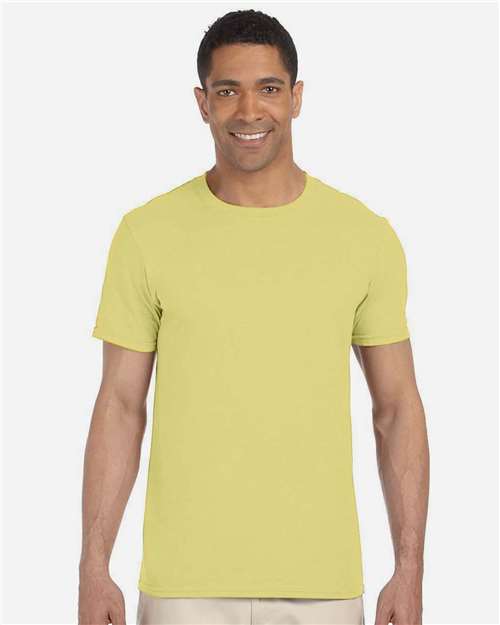 Gildan 64000 - Unisex Softstyle T-Shirt - Cornsilk