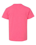 Gildan 5000B - Youth Heavy CottonTM T-Shirt - Safety Pink